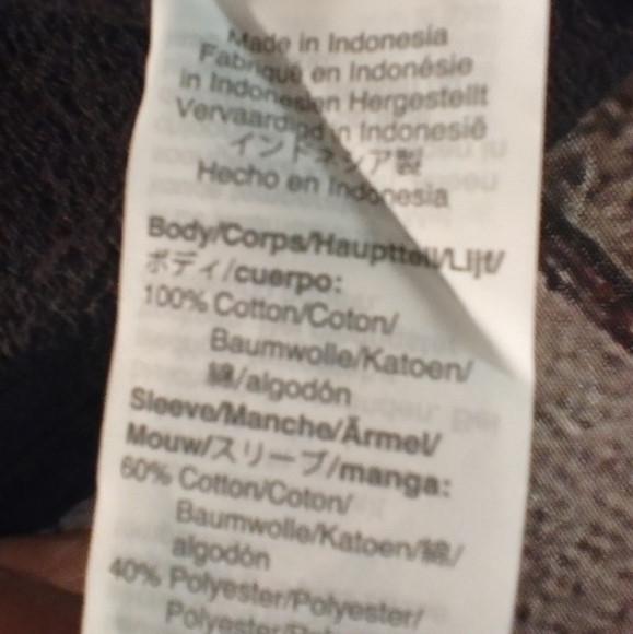 Madewell Textured Black Eyelet Mix Ruffle Longsleeve Top XXL - Picture 5 of 15